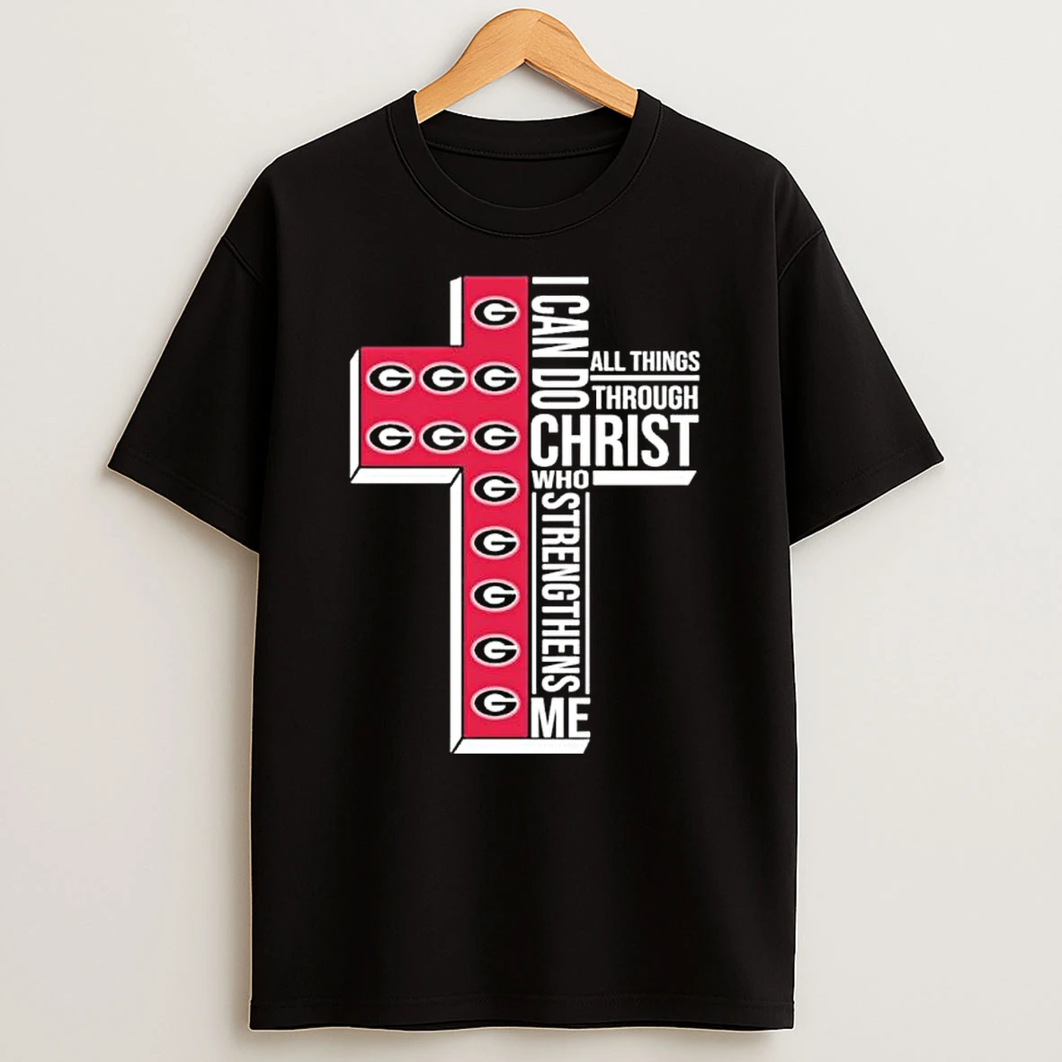 I Can Do All Things Faith And Sports Georgia Bulldogs College Basketball Shirts