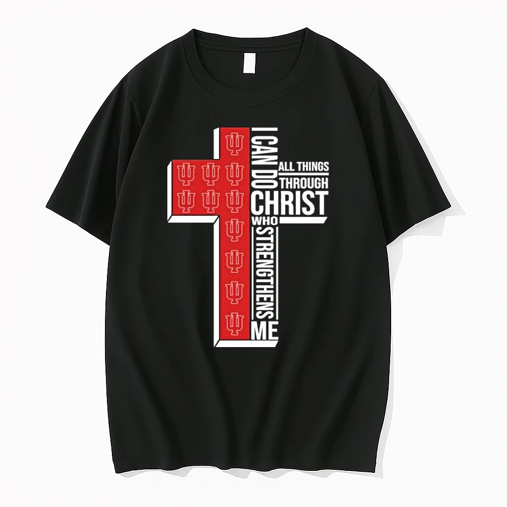 I Can Do All Things Faith And Sports Indiana Hoosiers College Basketball Shirts