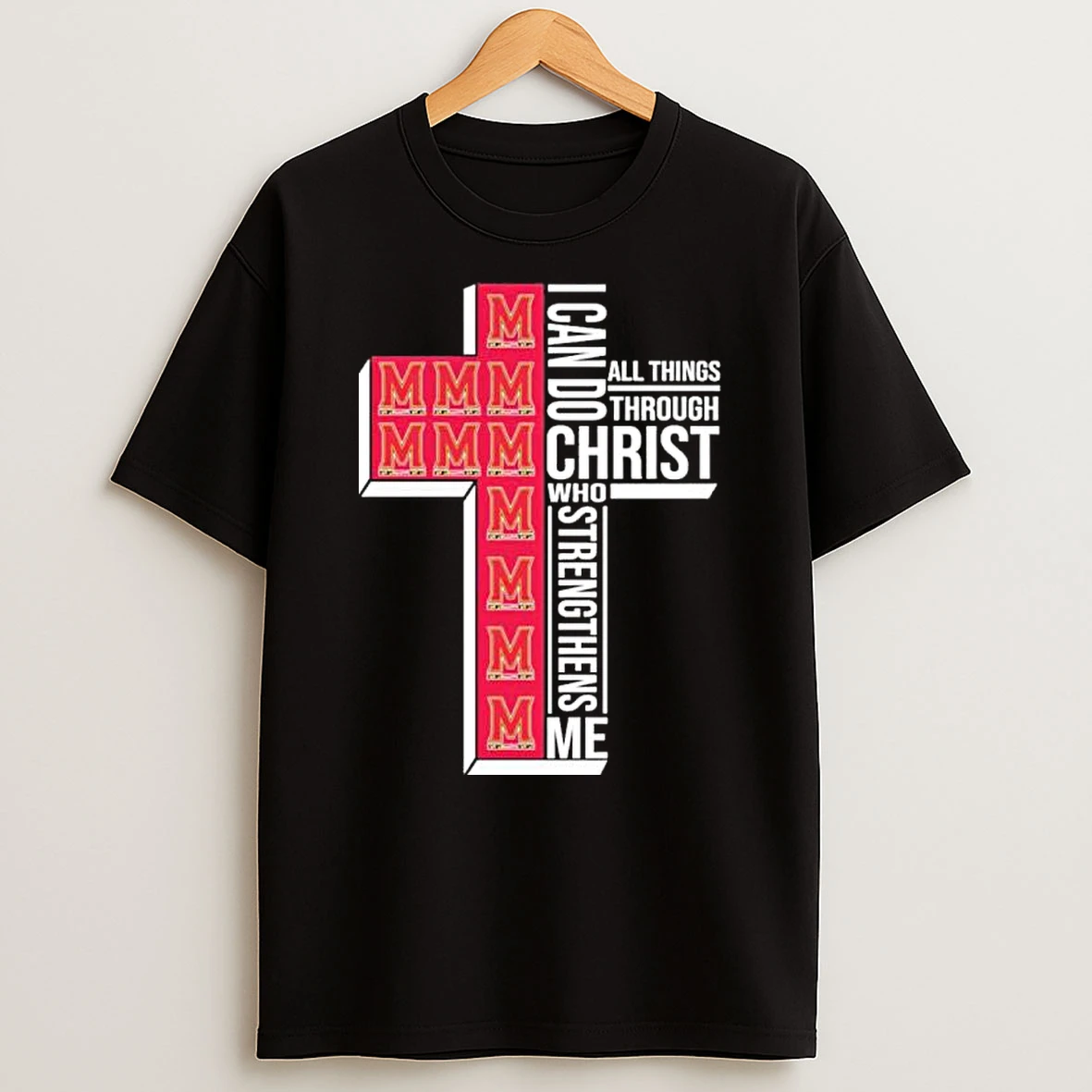 I Can Do All Things Faith And Sports Maryland Terrapins College Basketball Shirts