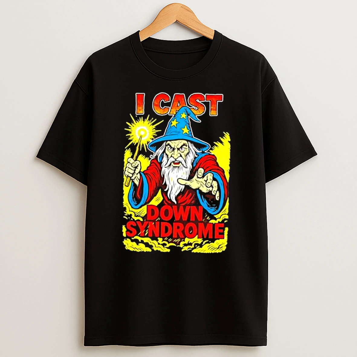 I Cast Wizard Graphic Down Syndrome Teen Hearts Artist Shirts