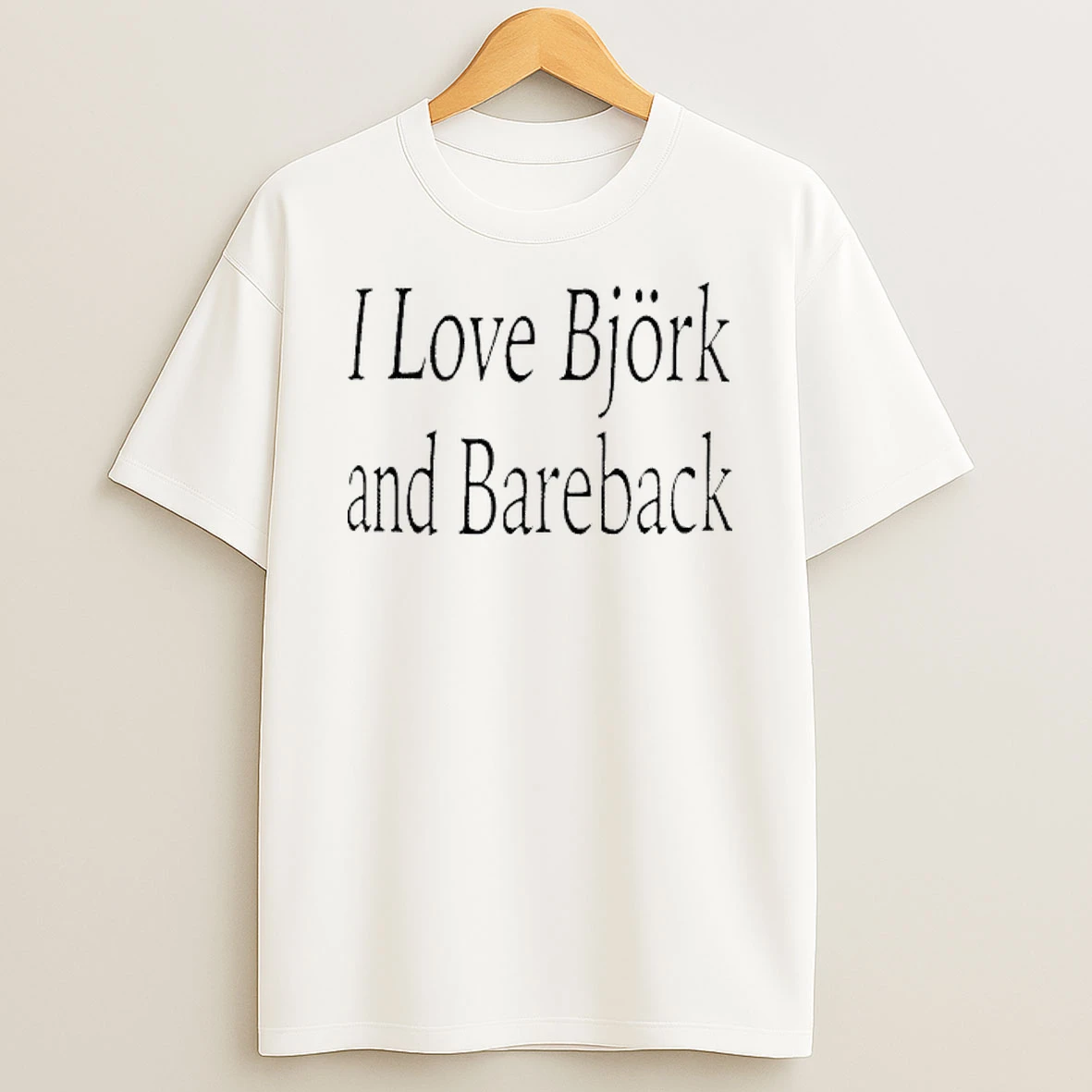 I Love Bjork And Bareback Tour 2026 Shirts