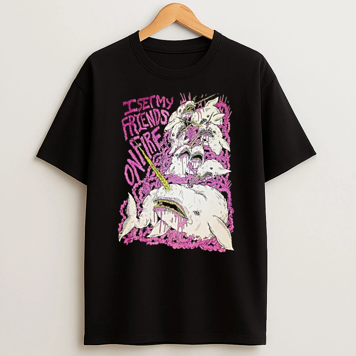 I Set My Friends On Fire Graphic Shirts