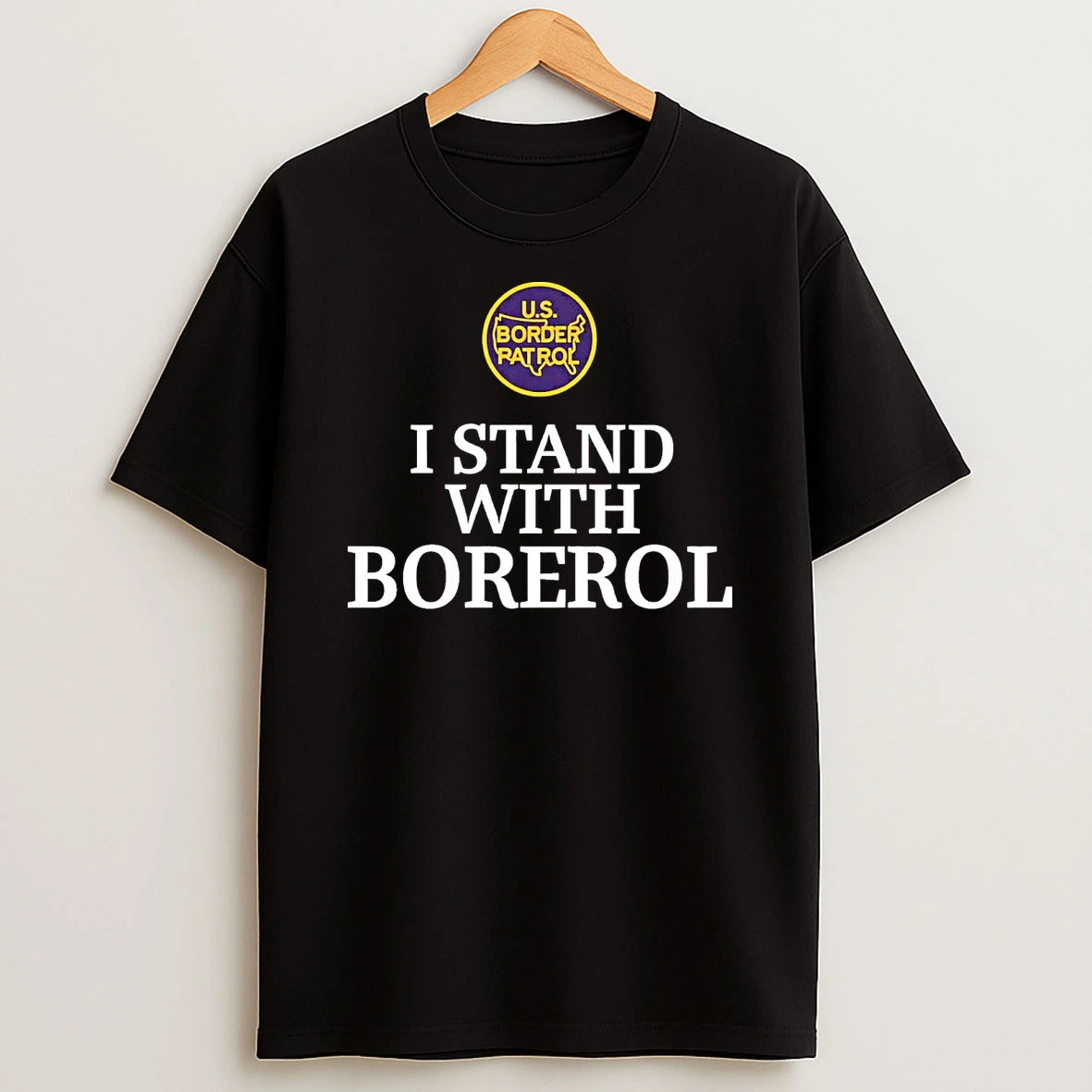 I Stand With Border Patrol Us Border Patrol Shirts