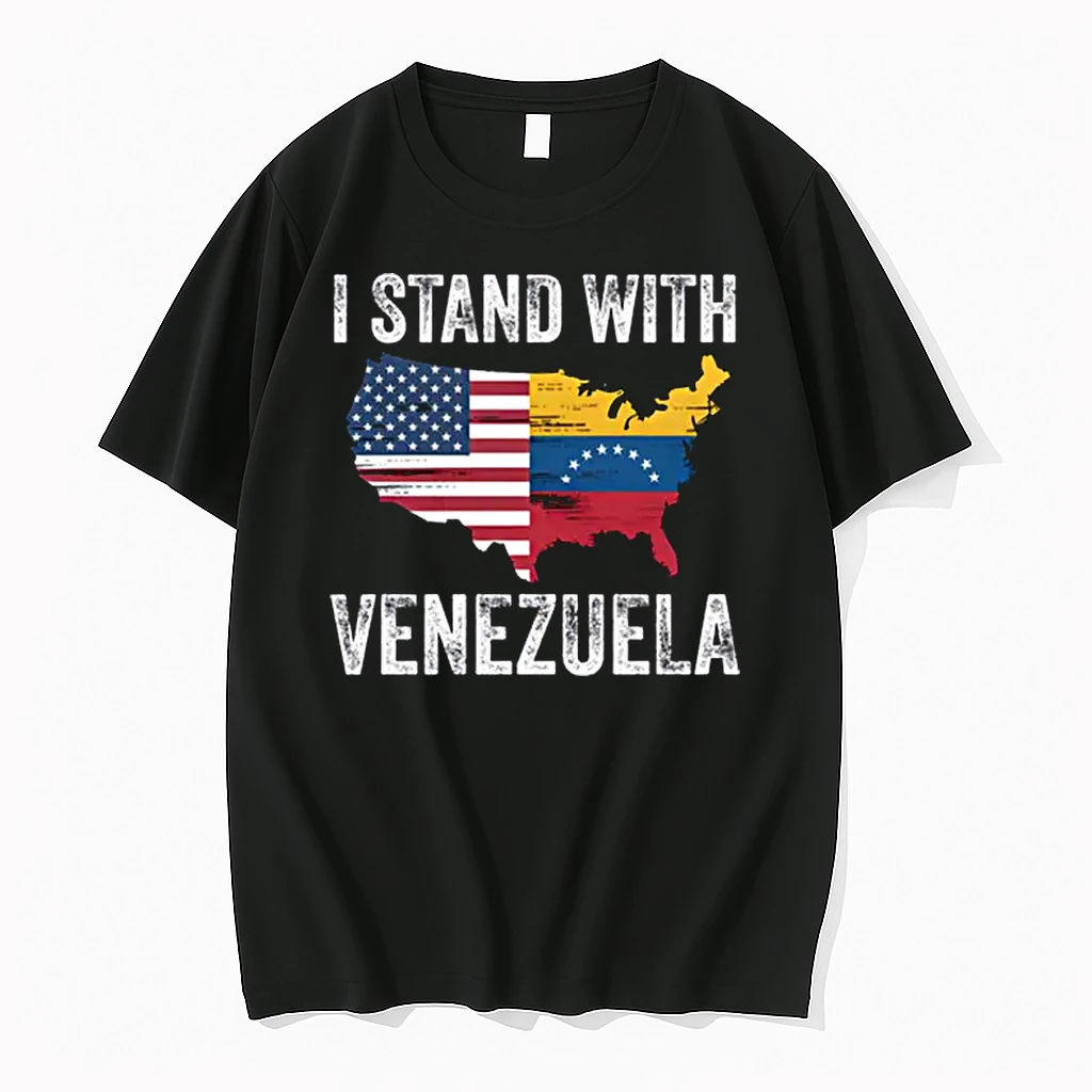 I Stand With Venezuela Vintage Flag Support Shirts