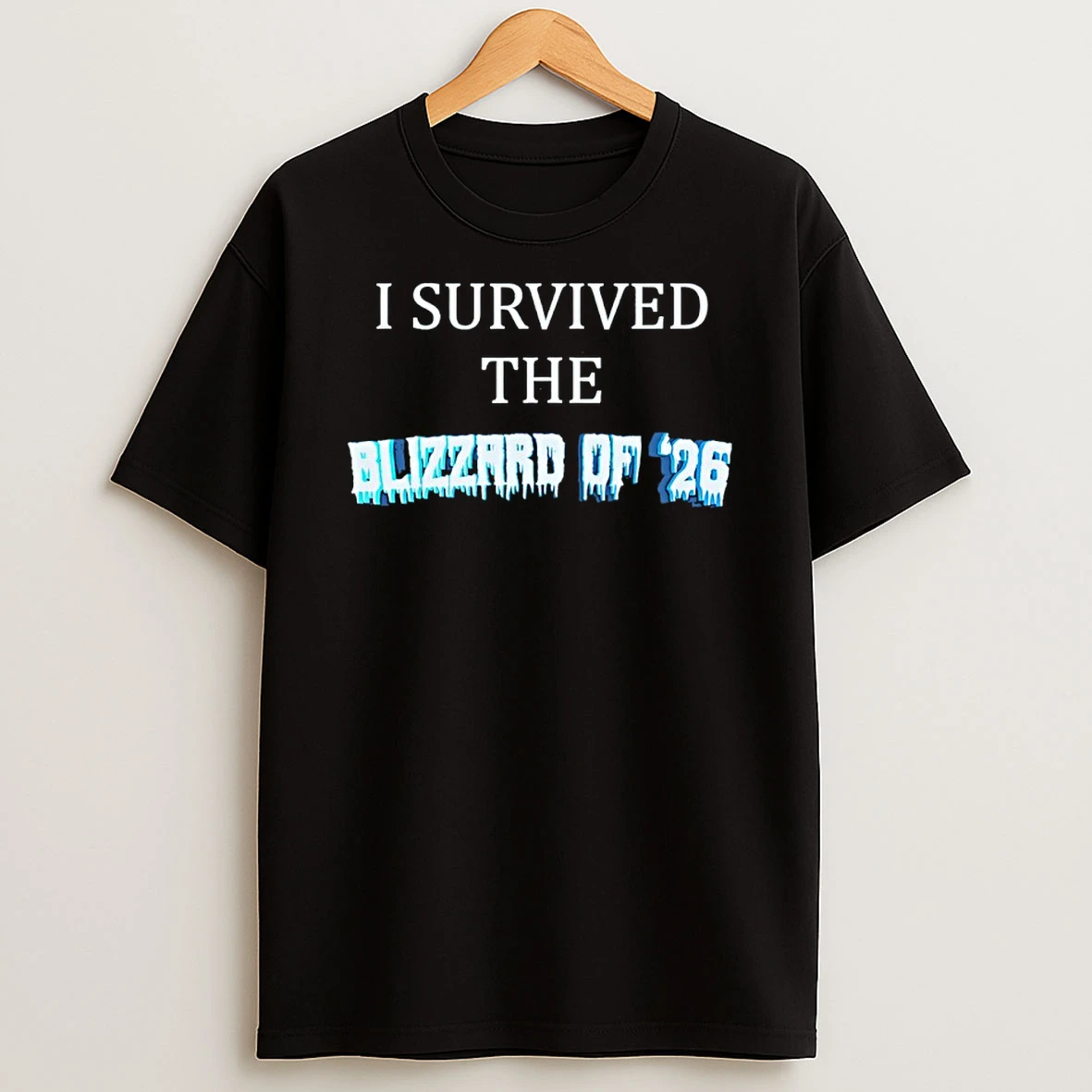 I Survived The Blizzard Of 2026 Frozen Snow Storm Shirts