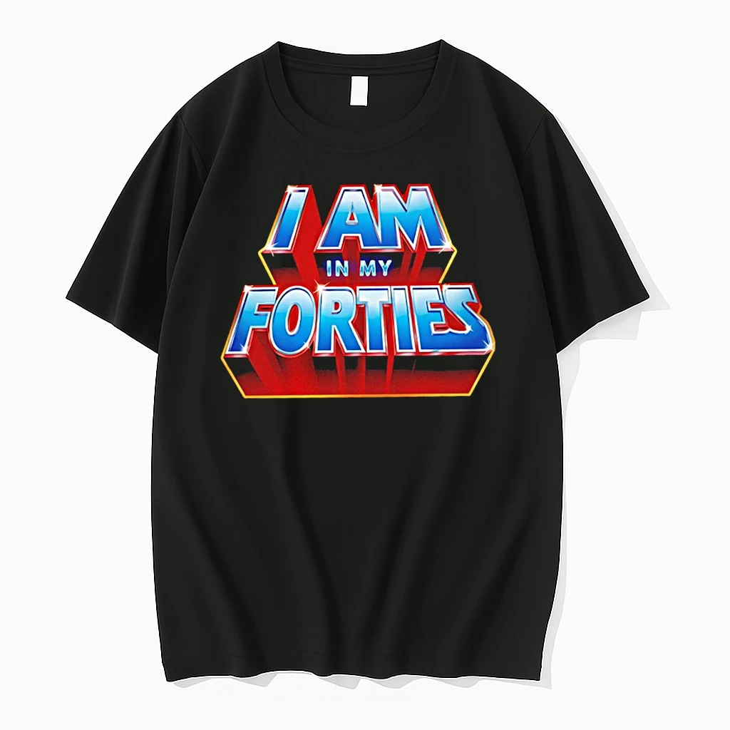 I Am In My Forties Logo Shirts