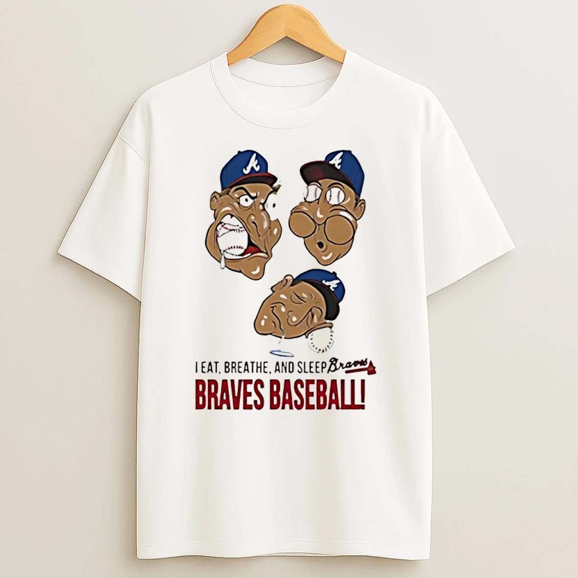 I Eat Breathe And Sleep Braves Baseball Meme Shirts