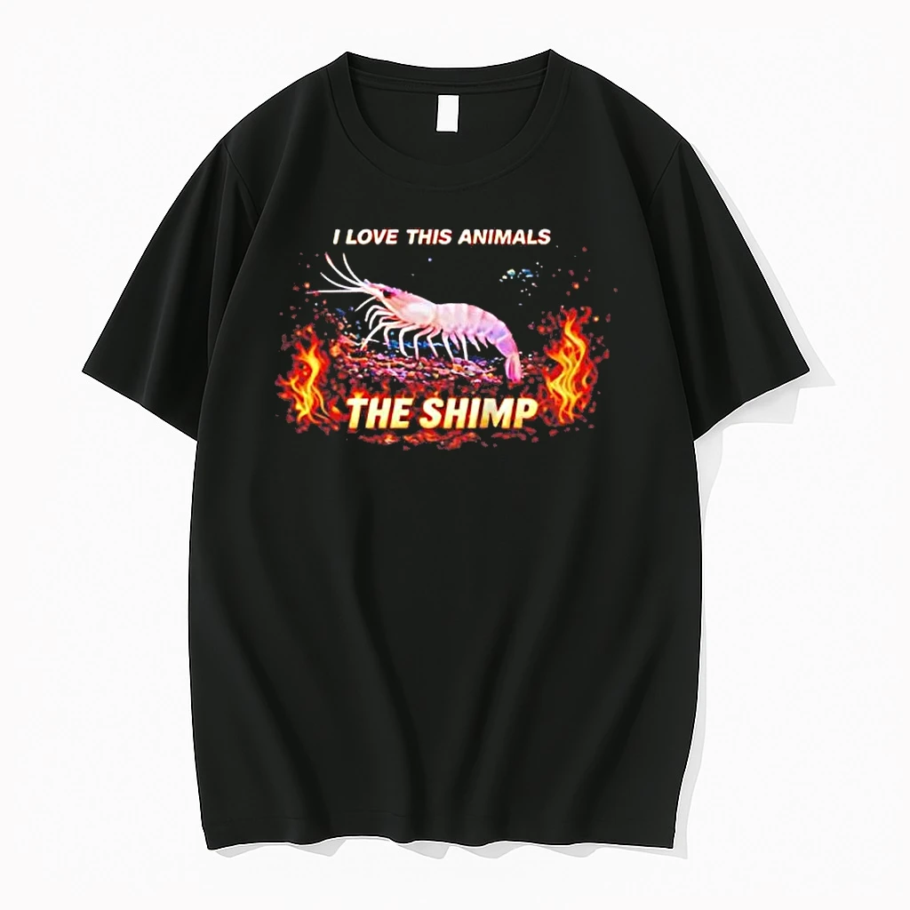 I Love This Animals The Shimp Fire Shirts