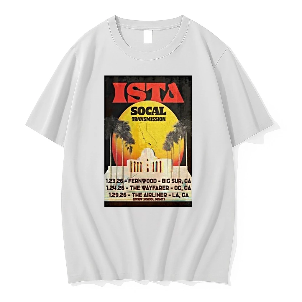 Ista Socal Transmission Tour January 2026 Shirts