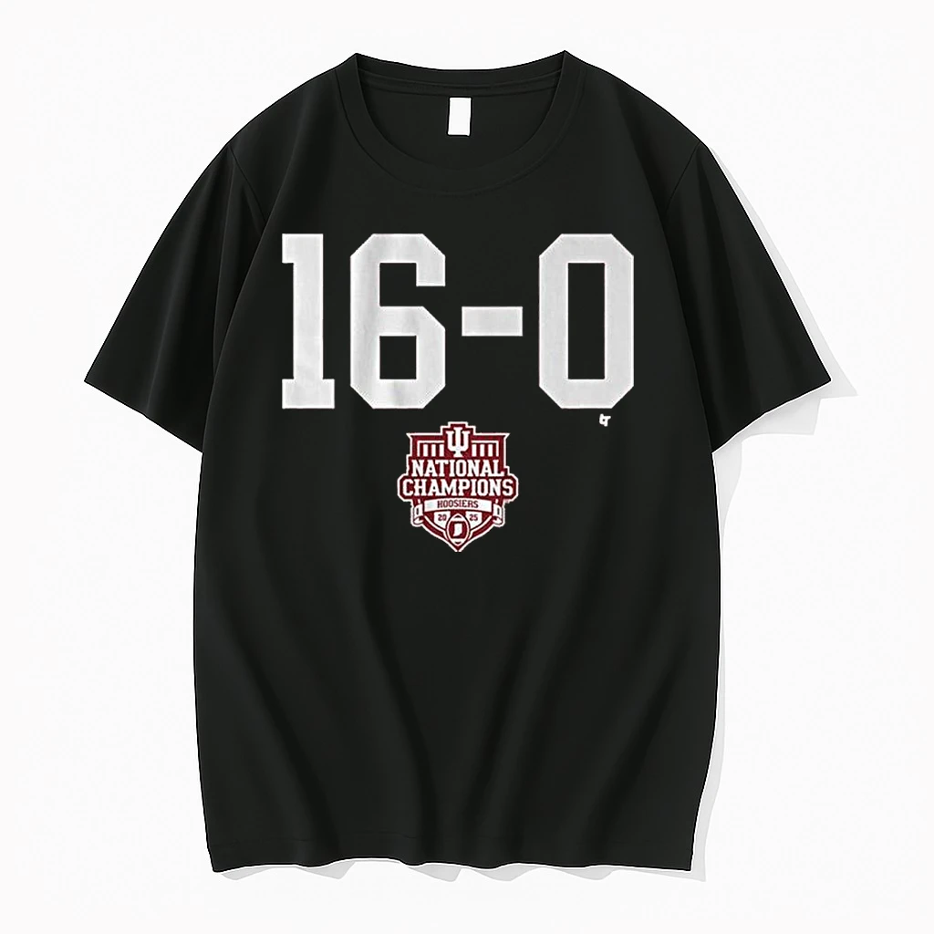 Iu Football 16 0 Cfp National Champions Shirts