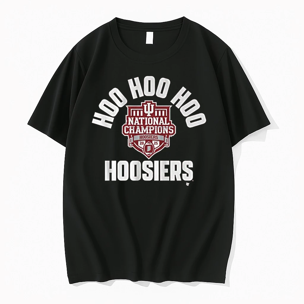 Iu Football Hoo Hoo Hoo Hoosiers Cfp National Champions Shirts