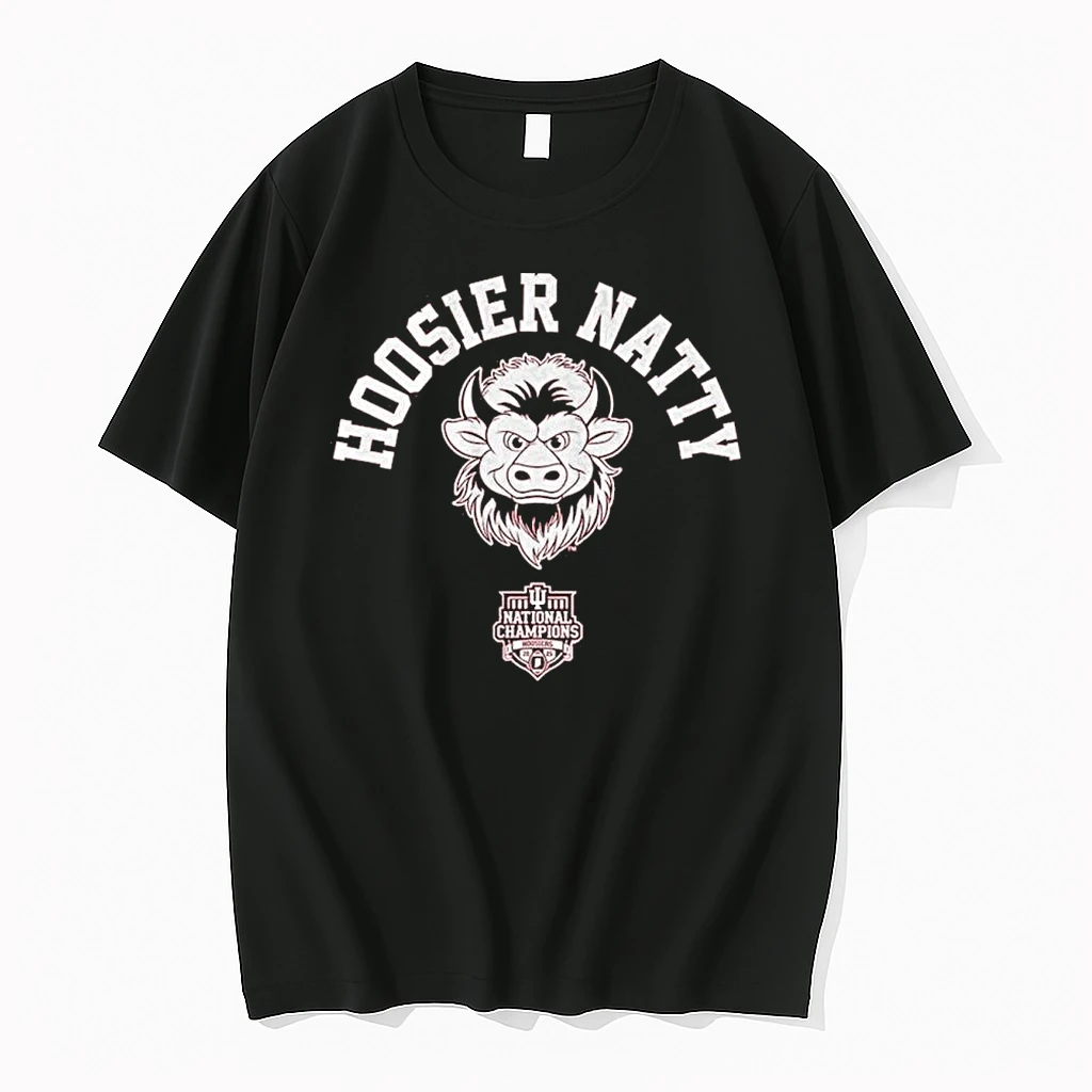 Iu Football Hoosier Natty 2025 Cfp National Champions Shirts