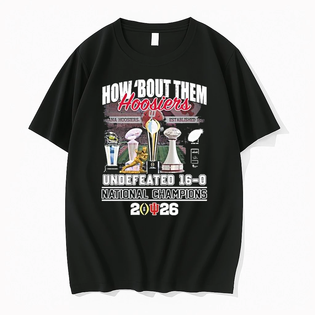 Iu Football How Bout Them Hoosiers National Champions Shirts