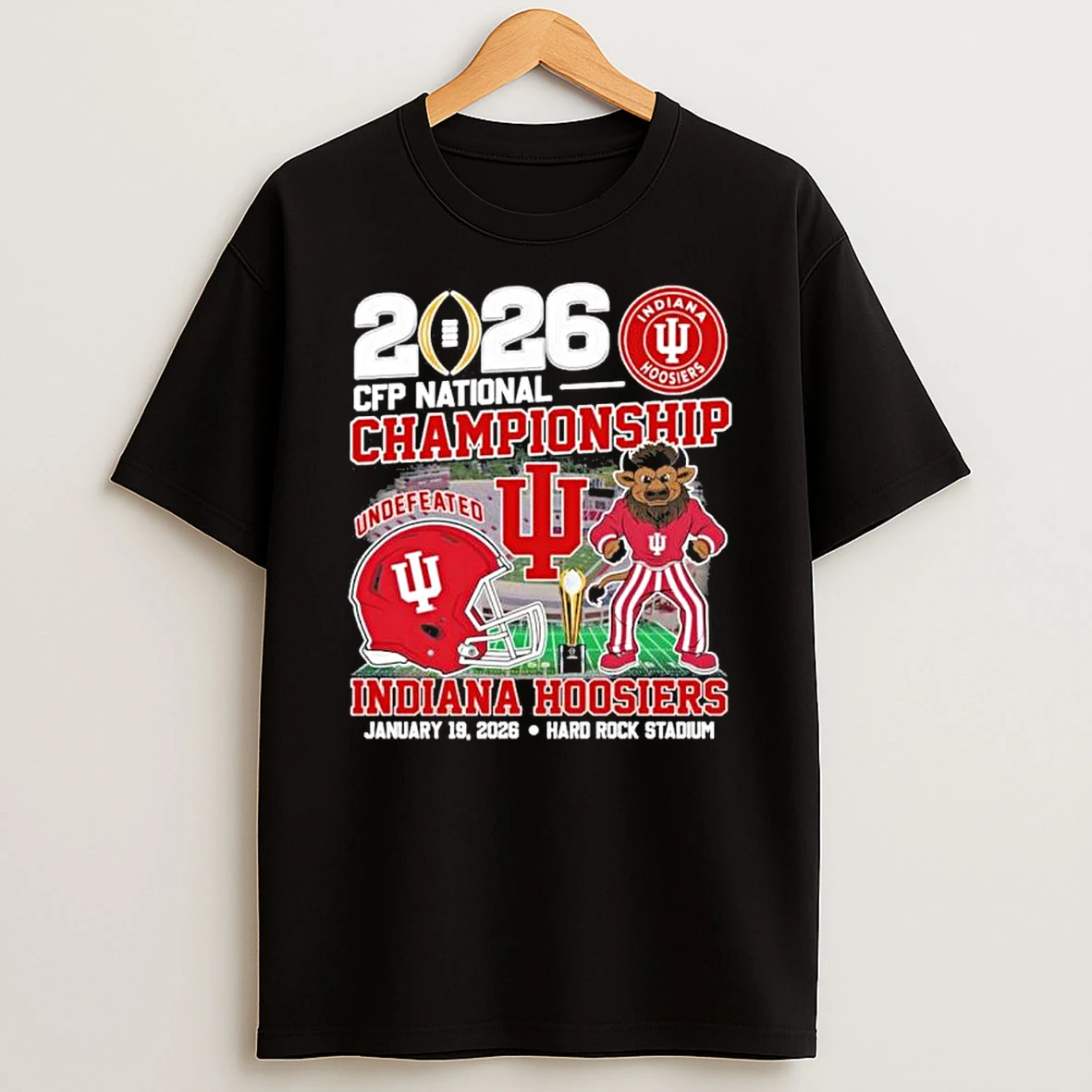 Iu Football Mascot Cfp National Championship Shirts