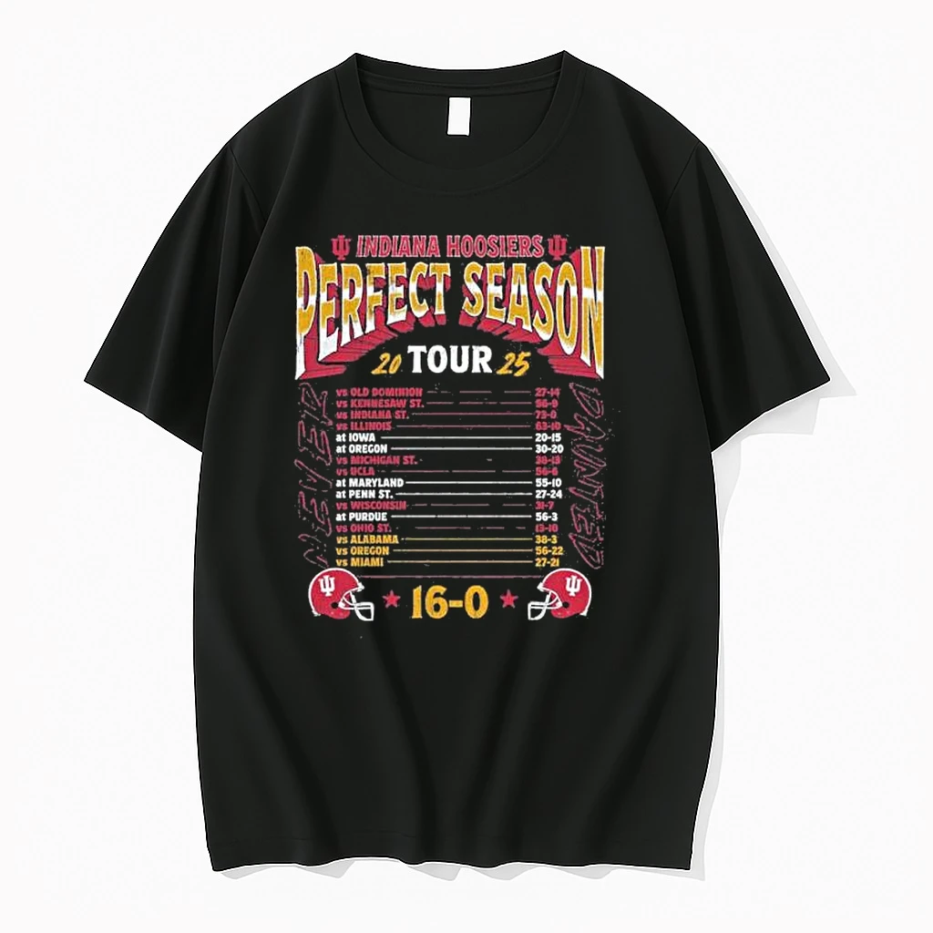 Iu Football National Champions Perfect Season Tour Shirts