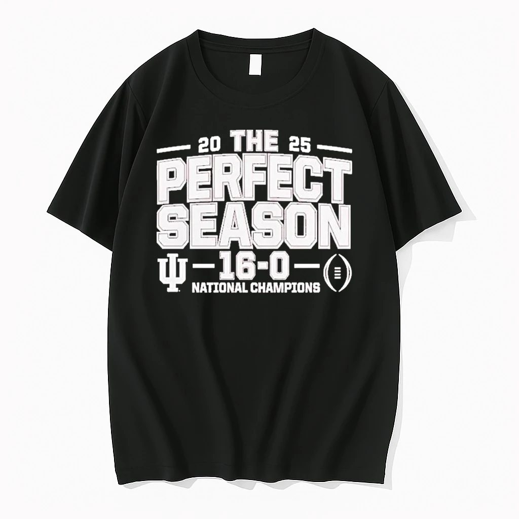 Iu Football The Perfect Season 16 0 National Champions Shirts