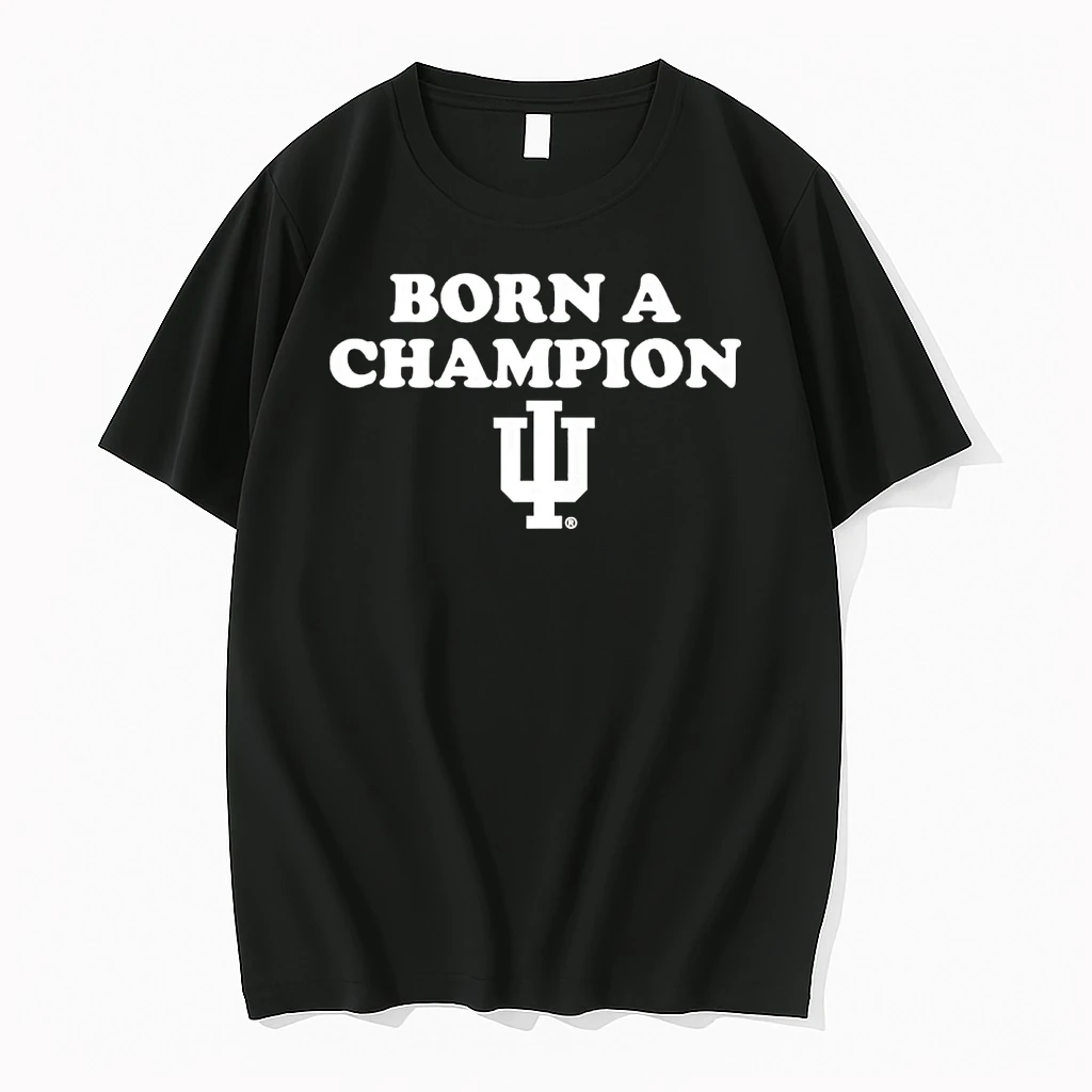 Iu Indiana Hoosiers Football 2025 Born A Champion Shirts