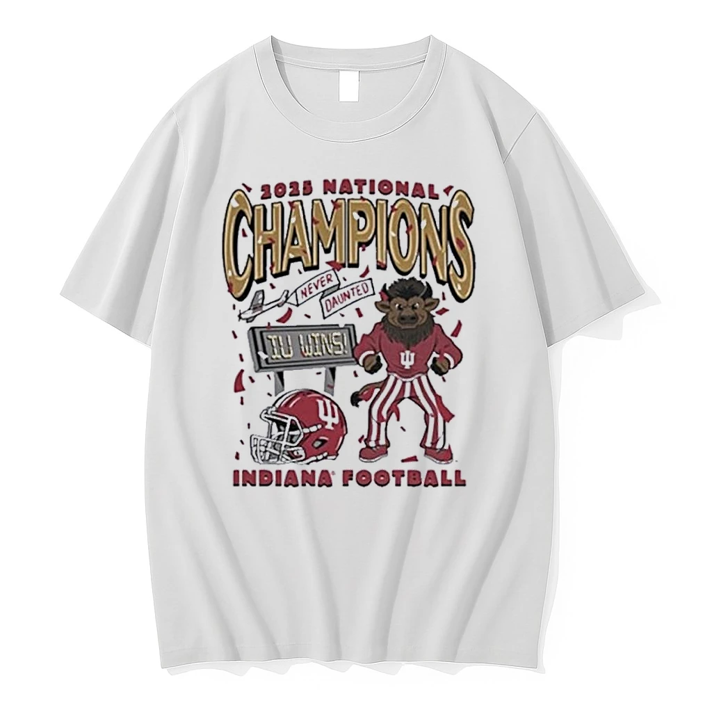 Iu Wins Indiana Hoosiers Cfp National Champions Bison Shirts