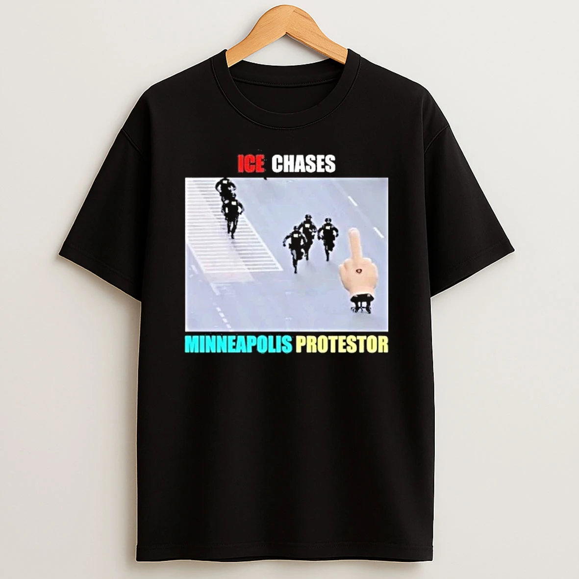 Ice Chases Minneapolis Protestor Tour 2026 Shirts