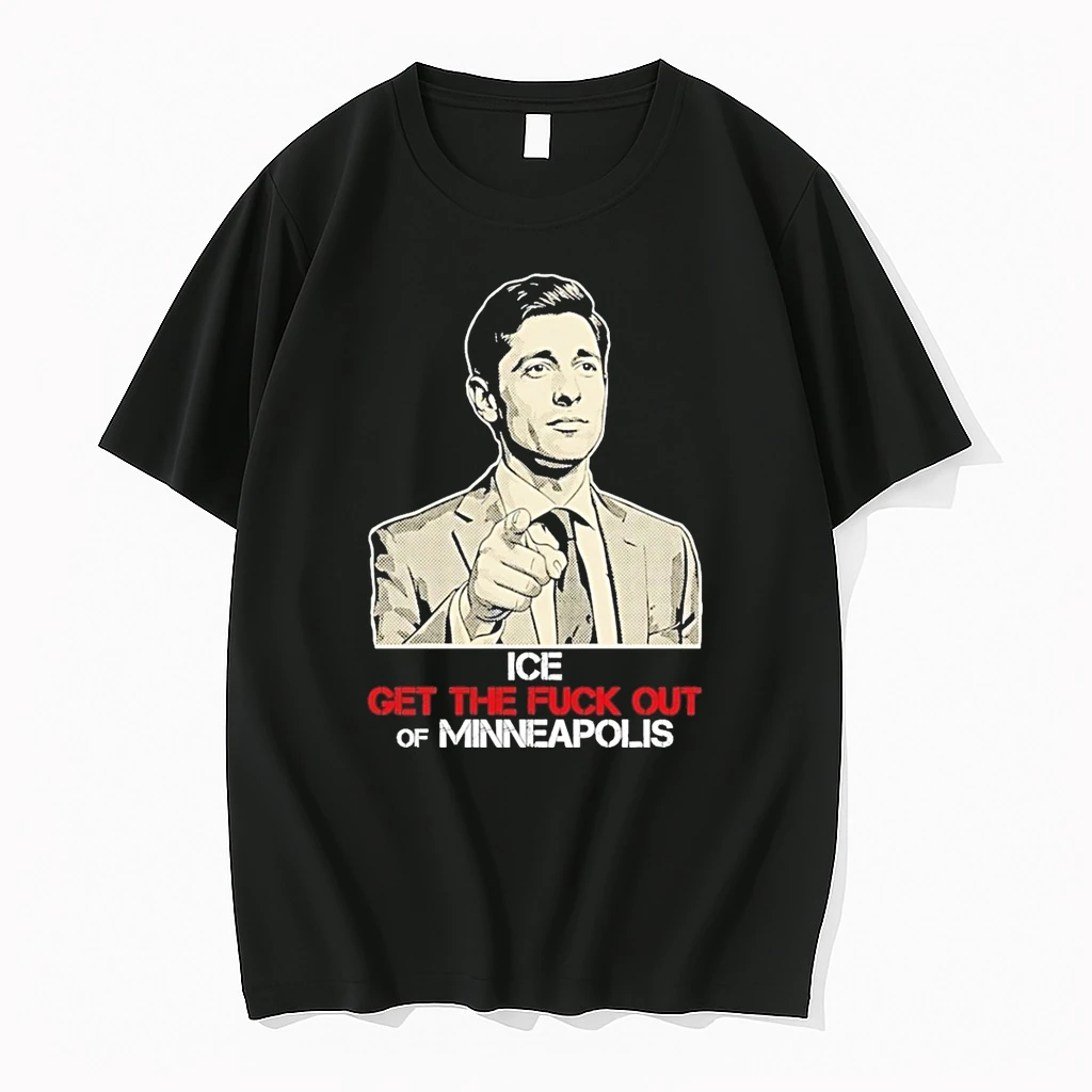 Ice Get The Fck Out Of Minneapolis Minneapolis Mayor Jacob Frey Essential Shirts