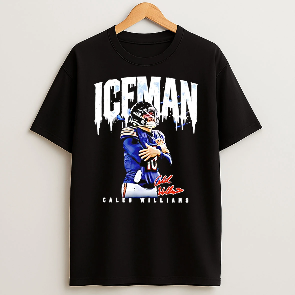 Ice Man Caleb Williams Chicago Football Vintage Shirts