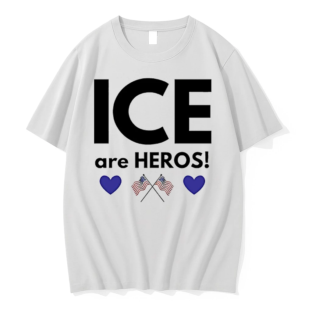 Ice Are Heroes American Flag Shirts