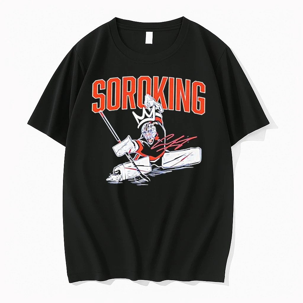 Ilya Sorokin Soroking Signature Hockey Player Shirts