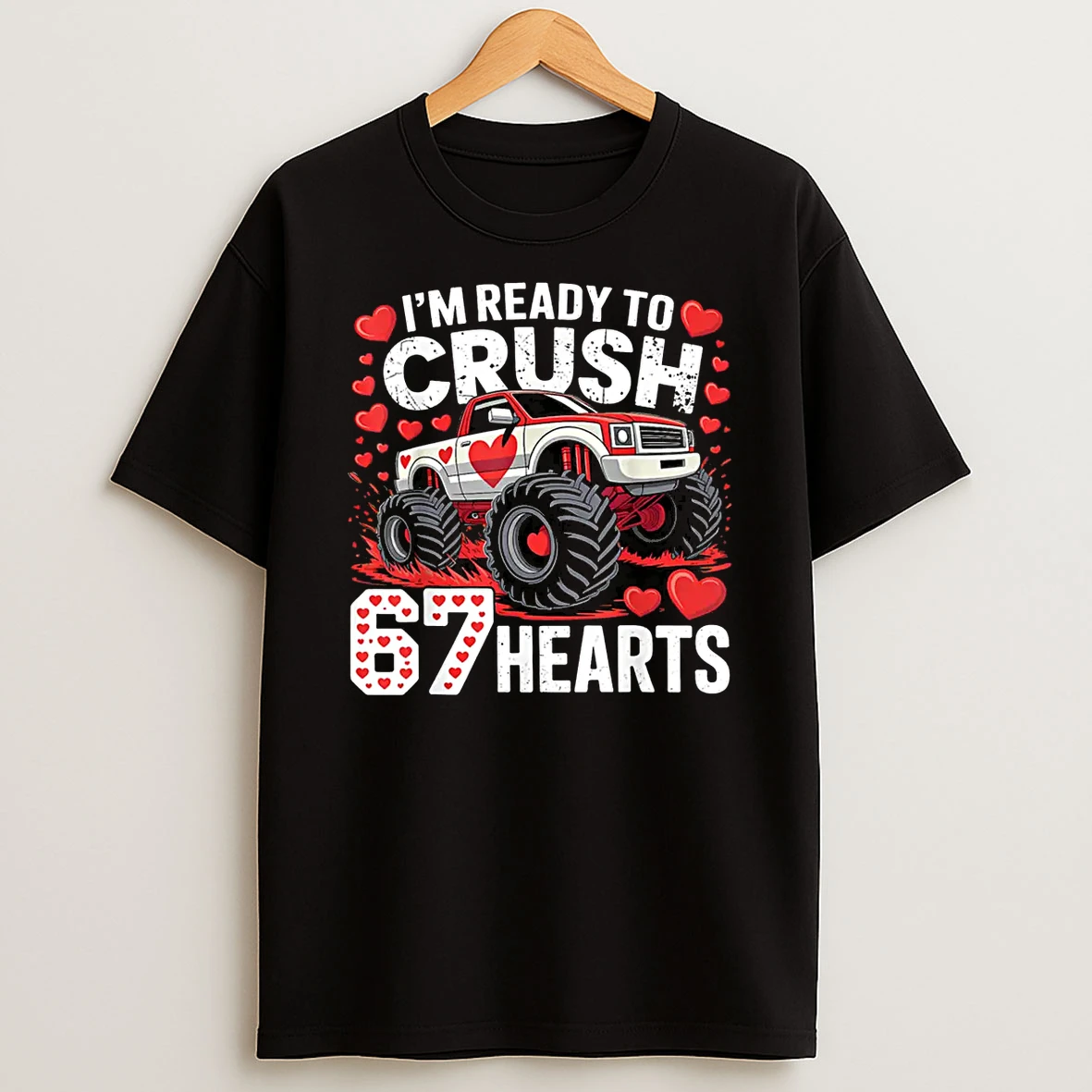 Im Ready To Crush 67 Hearts Boys Valentines Shirts