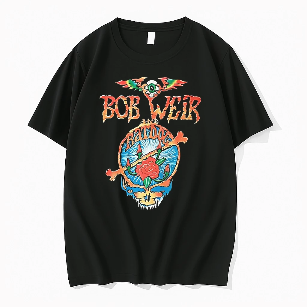 In Honor Of Bob Weir The Music Never Stops Shirts