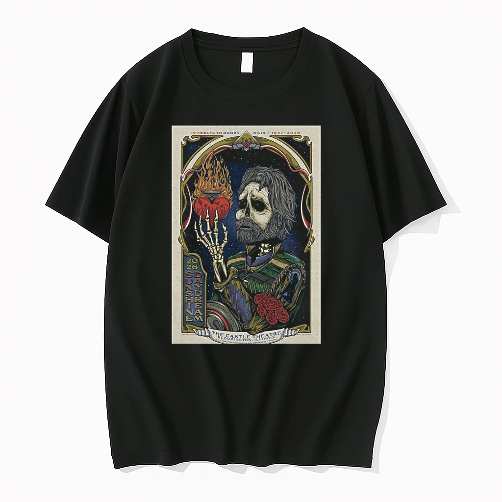 In Tribute To Bobby Weir 1947 2026 Sunshine Daydream The Castle Theatre Shirts