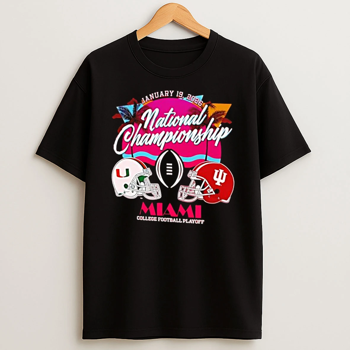 Indiana Atrium College Football Playoff National Championship Bound Palm Shirts