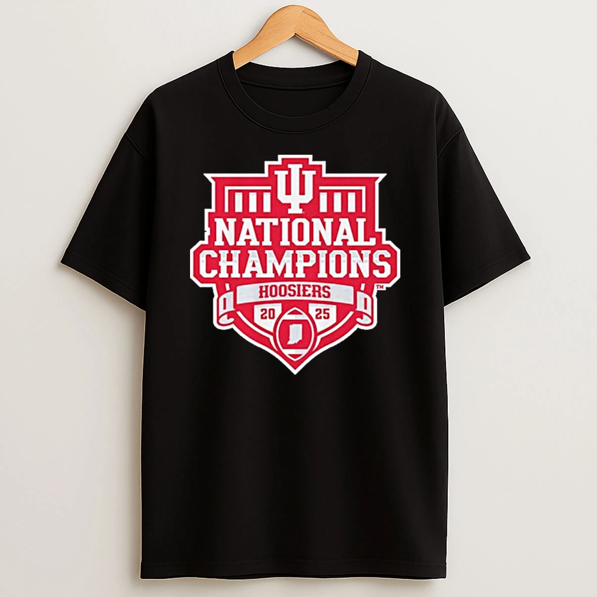 Indiana Football 2025 Cfp National Champions Logo Shirts