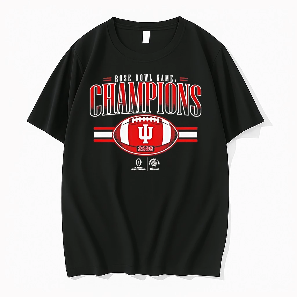 Indiana Football 2026 Cfp Rose Bowl Champions Shirts