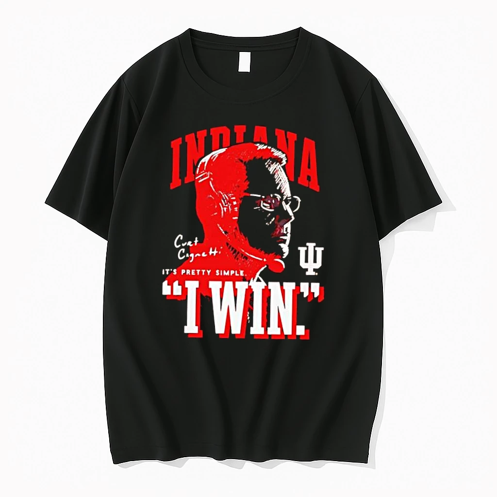 Indiana Football Curt Cignetti I Win Shirts