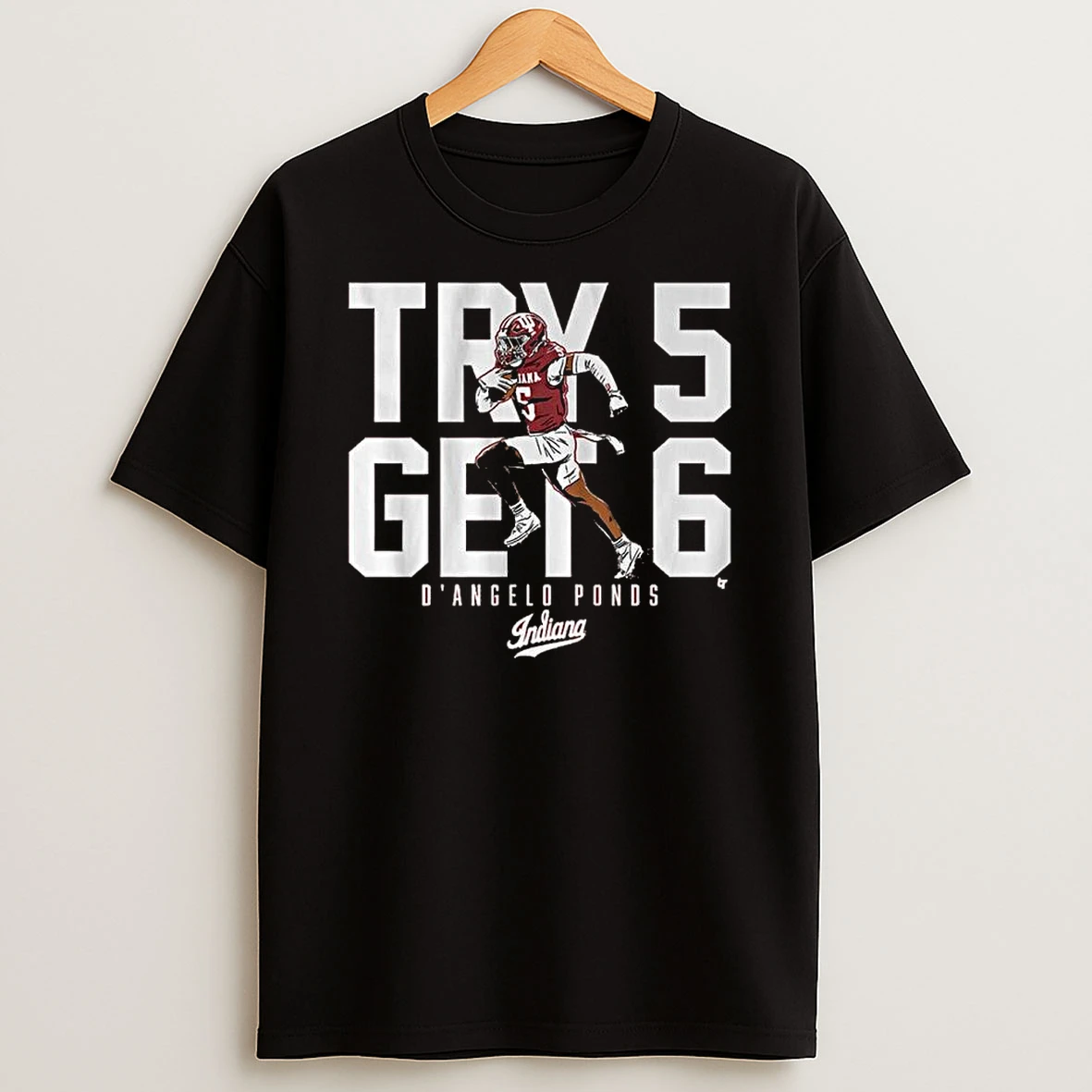 Indiana Football Dangelo Ponds Try 5 Get 6 Shirts