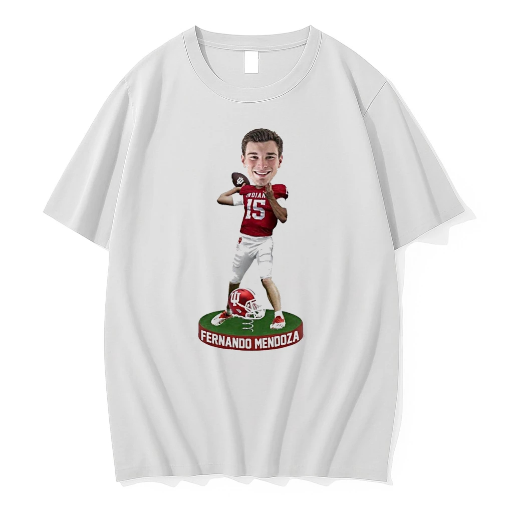 Indiana Hoosiers 15 Fernando Mendoza Student Athlete Crimson Shirts