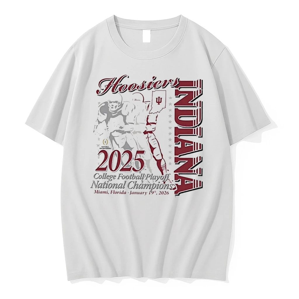Indiana Hoosiers 2025 Cfp National Champions Miami Fl January 19 2026 Shirts