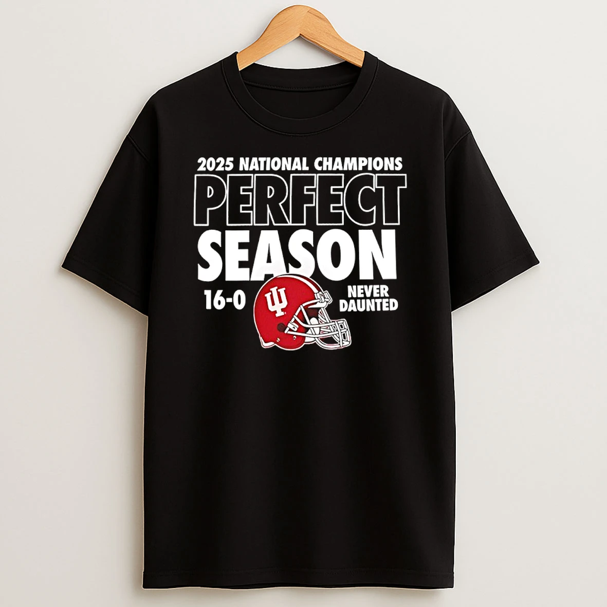 Indiana Hoosiers 2025 College Football National Champions 16 0 Undefeated Shirts