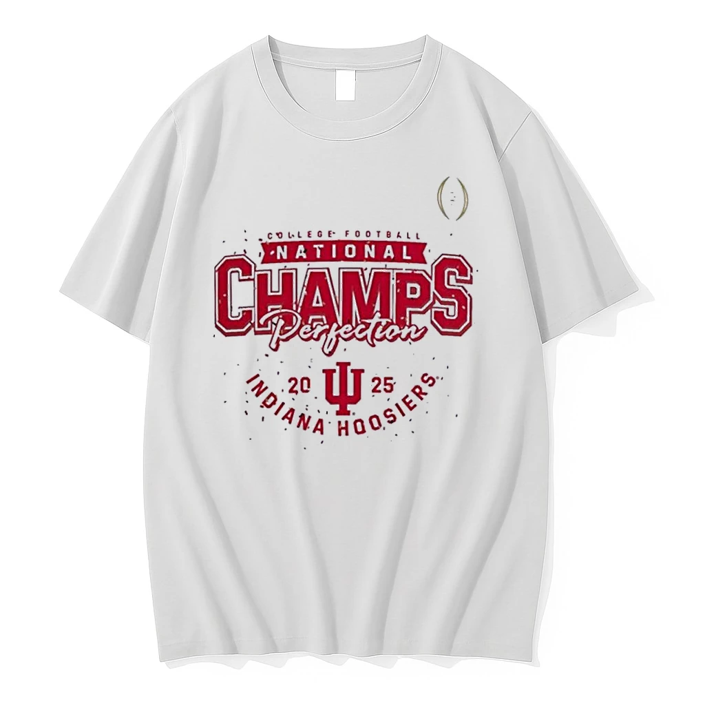Indiana Hoosiers 2025 College Football National Champions Perfection Confetti Shirts