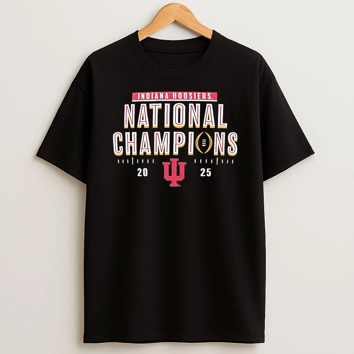 Indiana Hoosiers 2025 National Champions Schedule Shirts