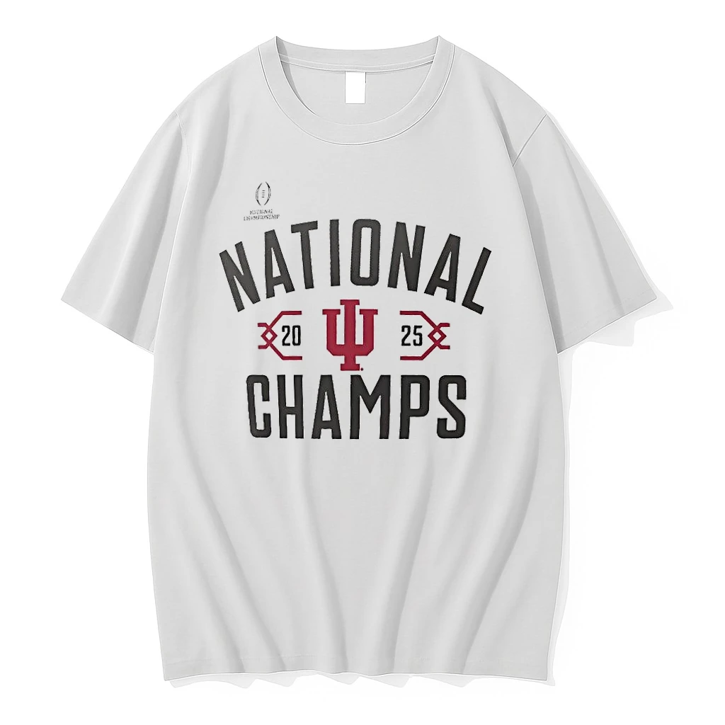 Indiana Hoosiers 2025 National Champs Backet Shirts