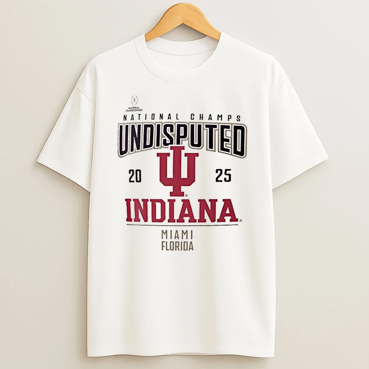 Indiana Hoosiers 2025 National Champs Undisputed Shirts