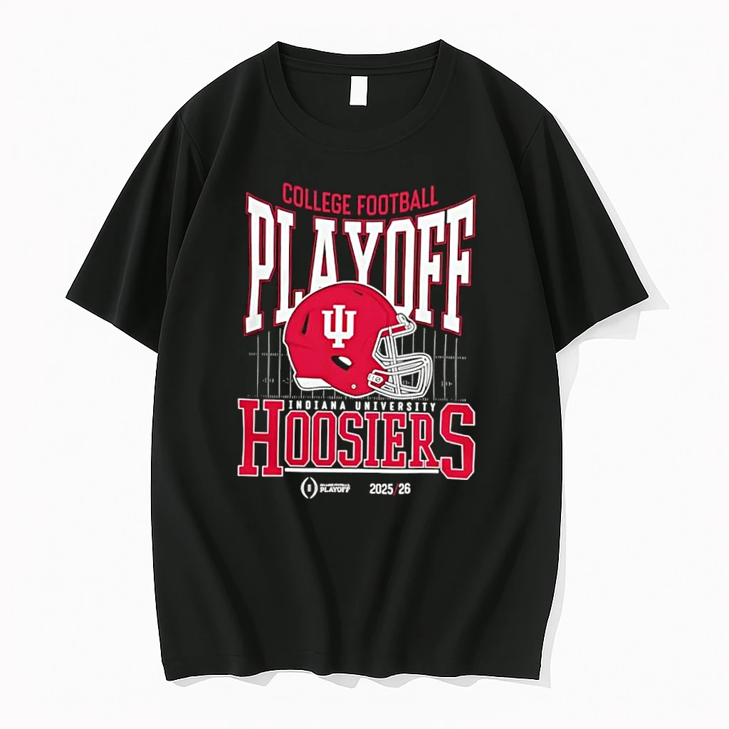 Indiana Hoosiers 2025%ce%b3co26 Cfp 12 Team Announcement Shirts