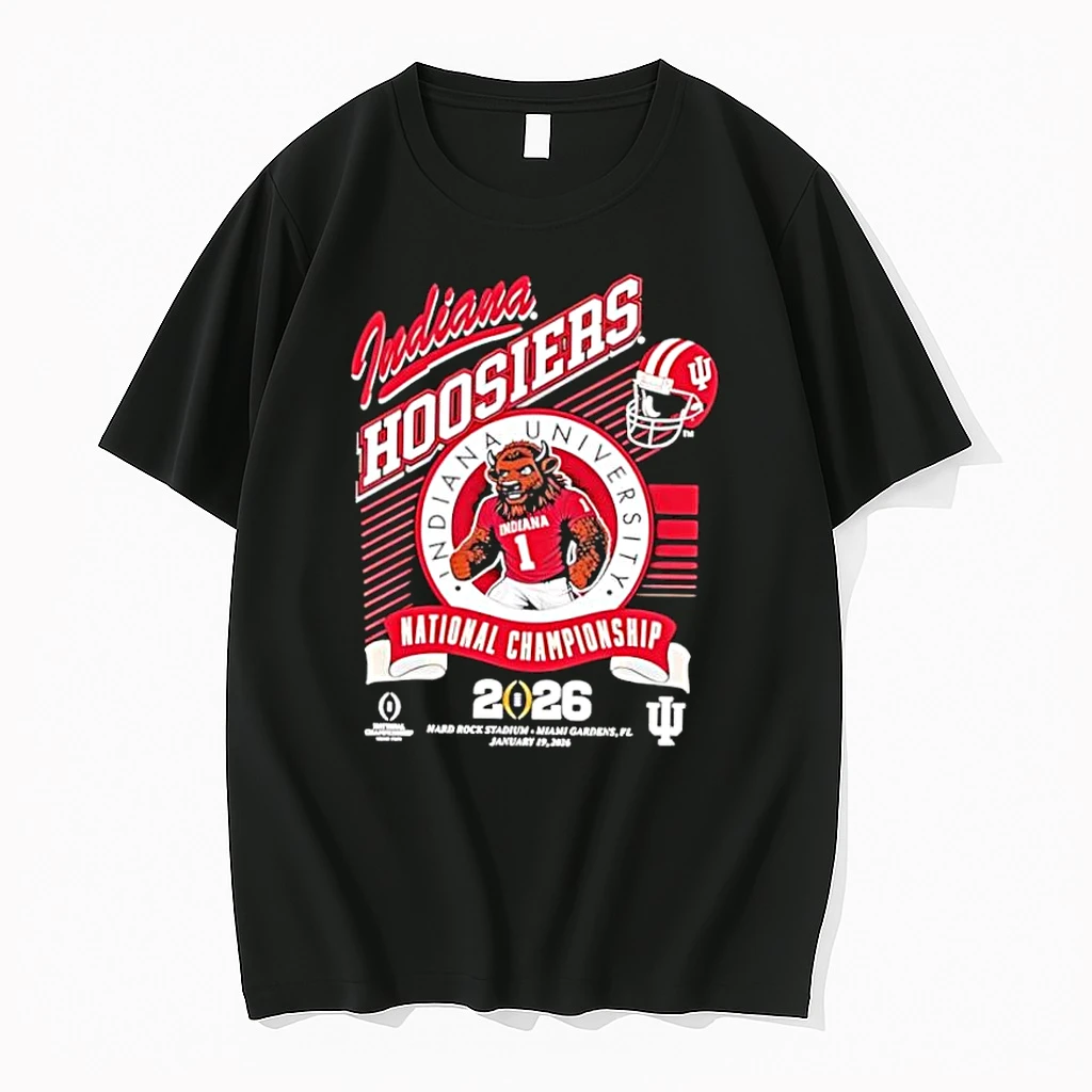 Indiana Hoosiers 2026 Cfp National Championship Mascot Shirts