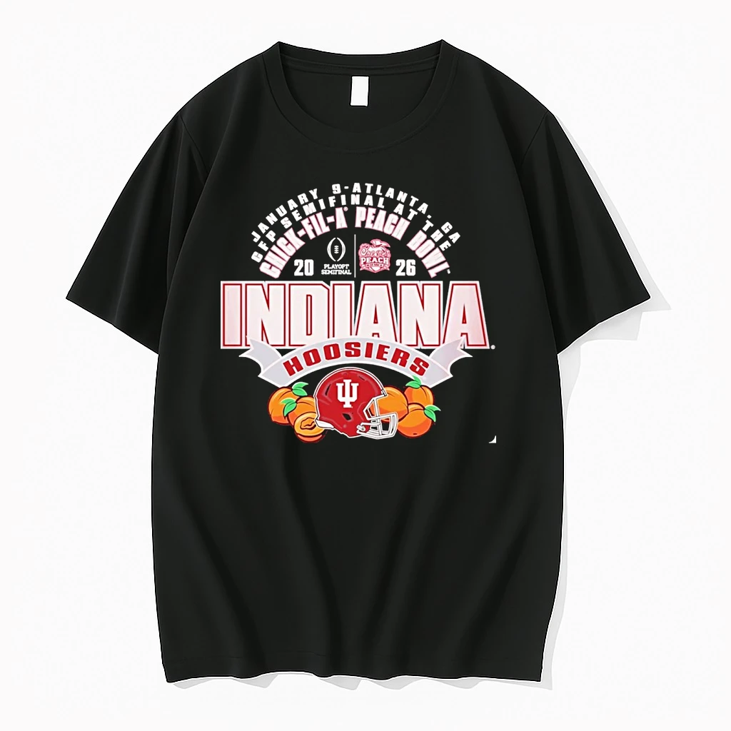 Indiana Hoosiers 2026 Cfp Semifinal At The Chick Fil A Peach Bowl Atlanta Ga Shirts