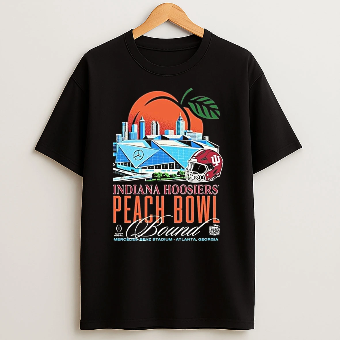 Indiana Hoosiers 2026 Chick Fil A Peach Bowl Bound Stadium Shirts