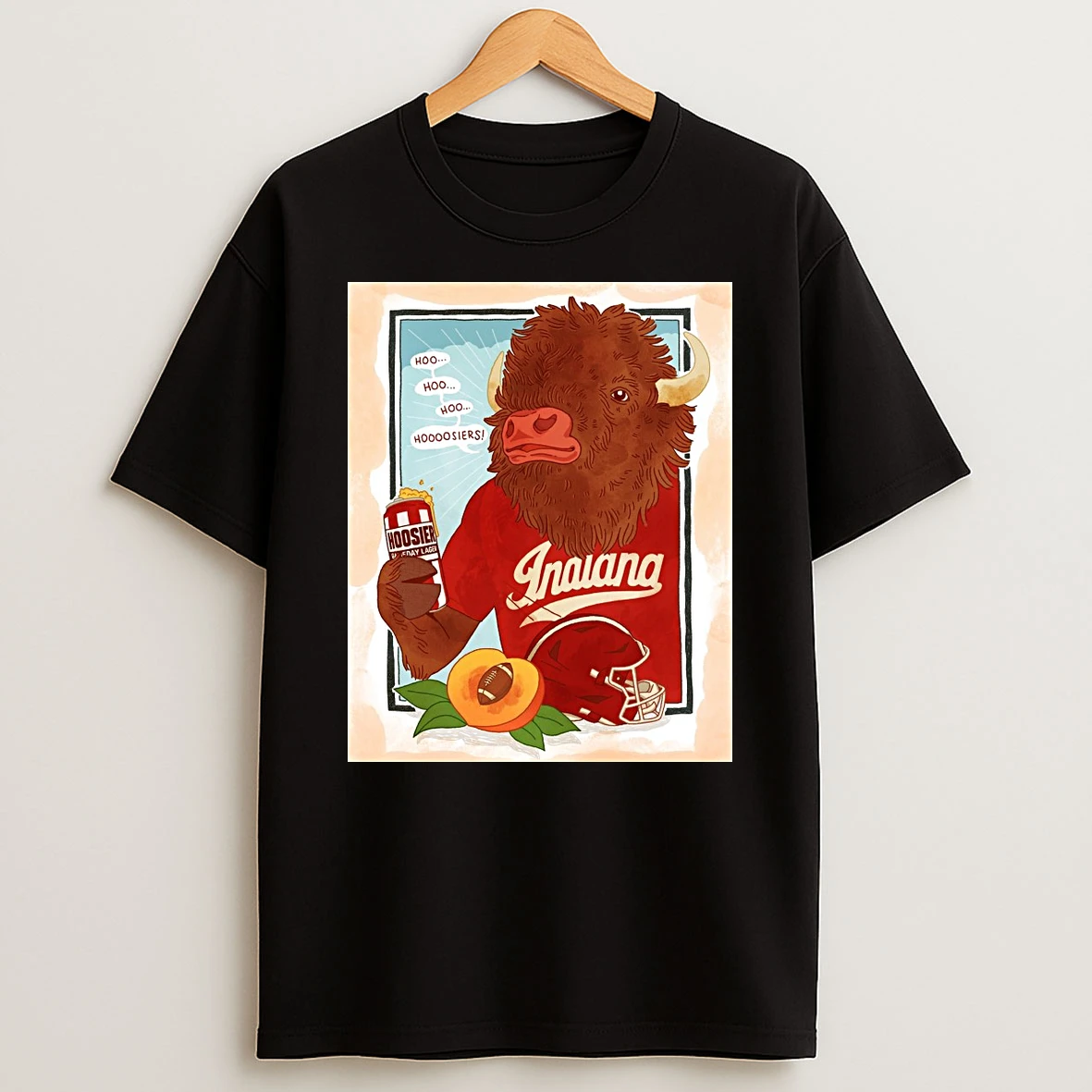 Indiana Hoosiers 2026 Peach Bowl Champions Hoo Hoo Hoo Hoooosiers Shirts