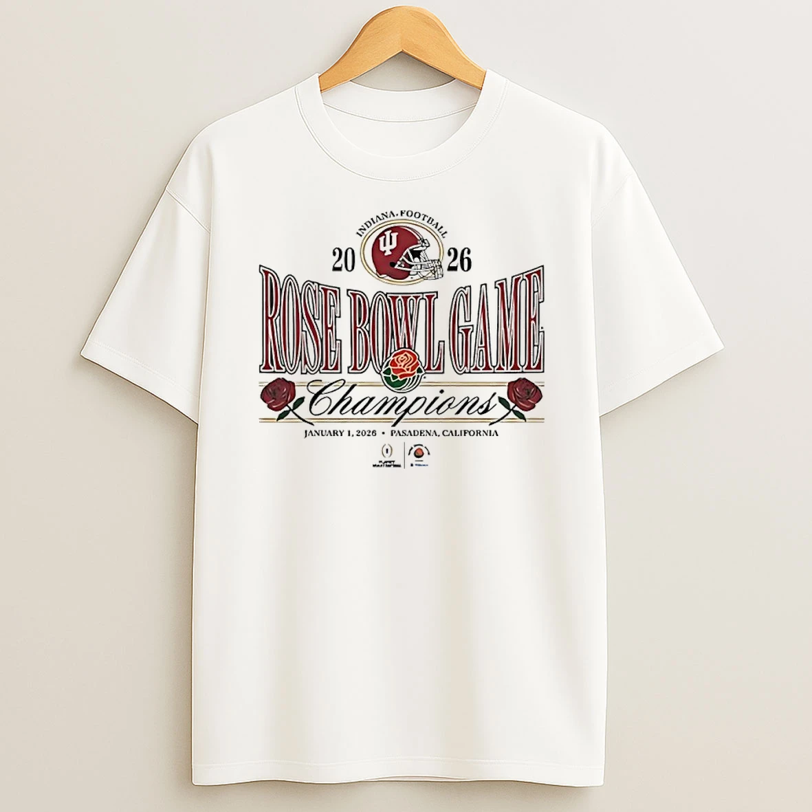 Indiana Hoosiers 2026 Rose Bowl Champions Shirts