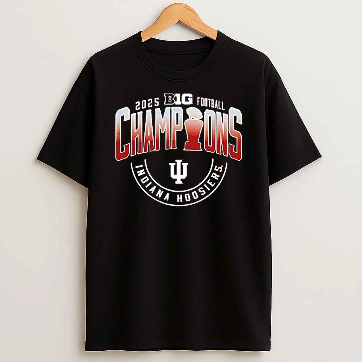 Indiana Hoosiers Big Ten Champions 2025 Football Shirts