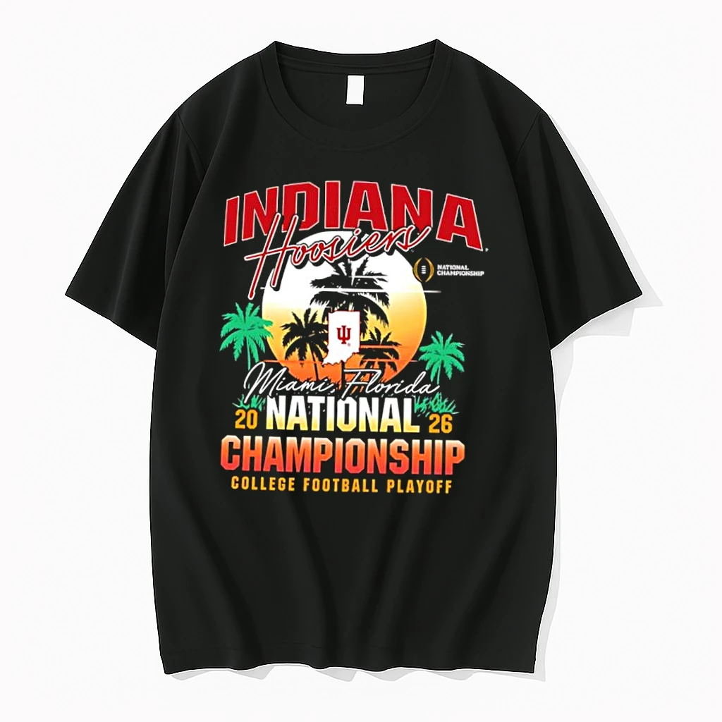 Indiana Hoosiers Cfp 2025 2026 National Championship Participant Shirts